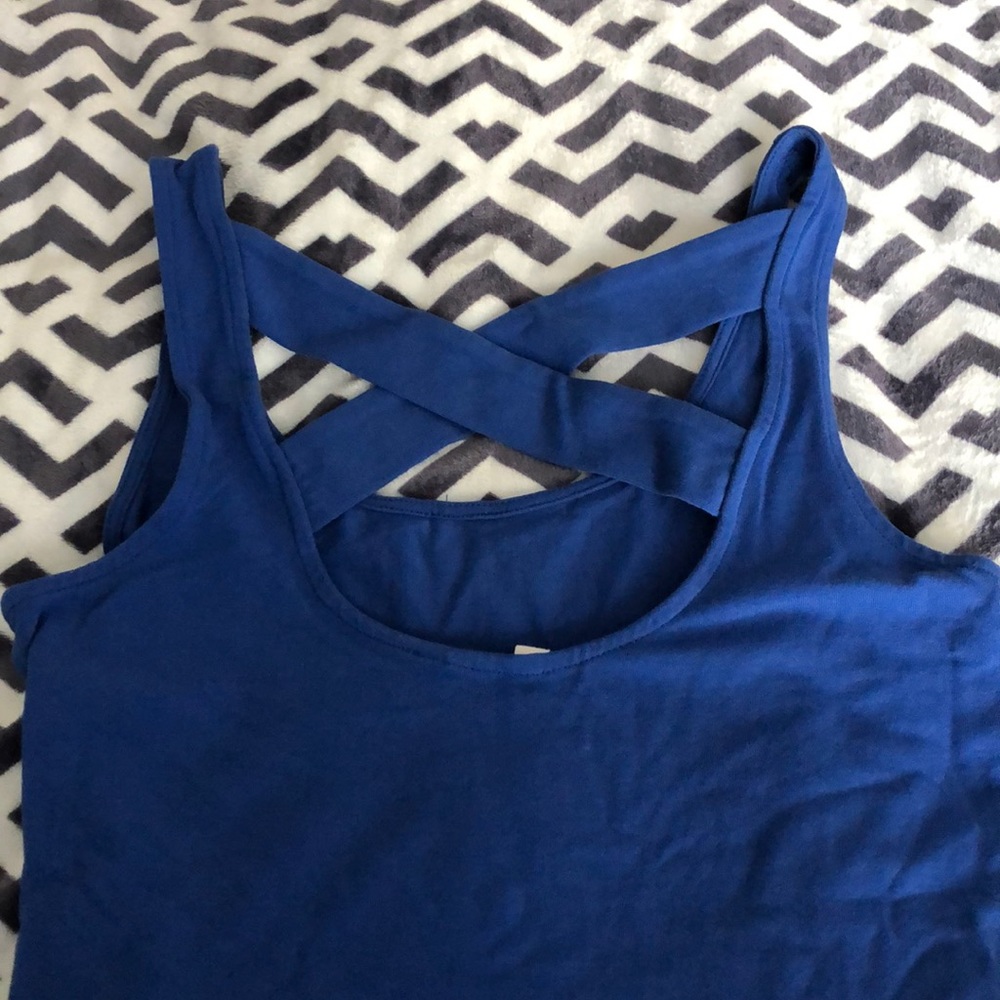 Blue casual dress - Picture 2 of 2